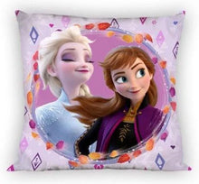 Charger l&#39;image dans la galerie, Disney Frozen Anna&amp;Elsa&amp;Olaf (2 Zijden) 40 x 40 kussensloop
