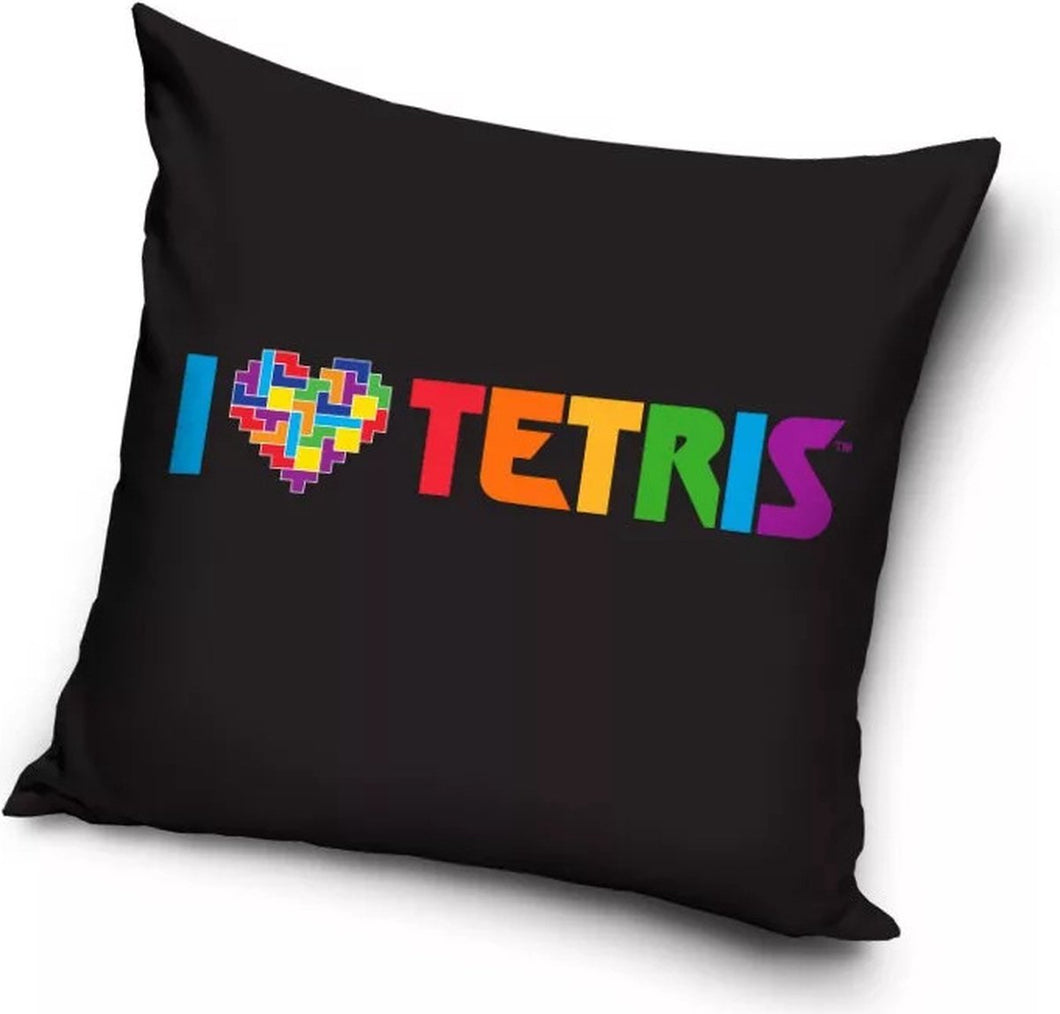 I Love Tetris 40 x 40 kussensloop