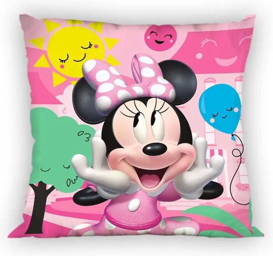 Disney Minnie Mouse (2 Zijden) 40 x 40 kussensloop