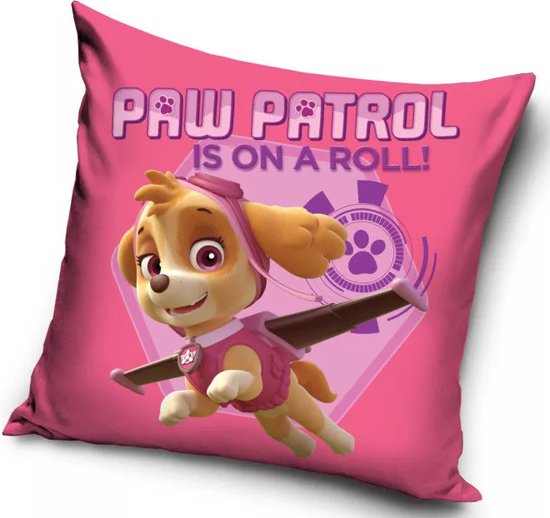 Paw Patrol Is on a Roll 40 x 40 kussensloop